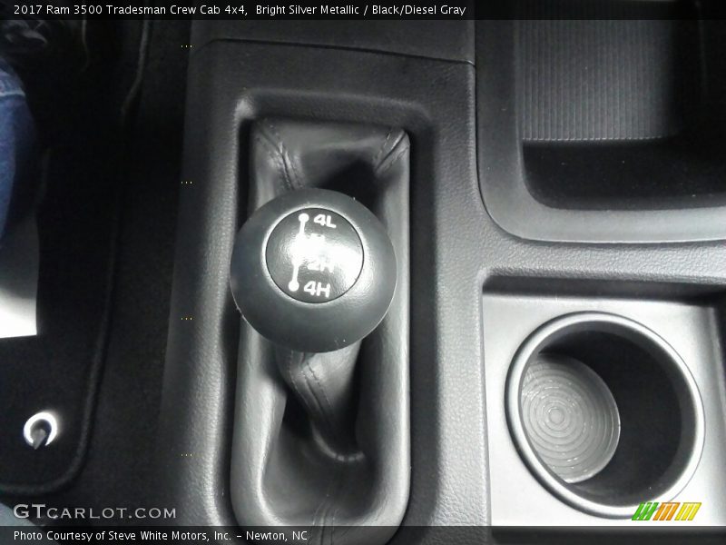 Bright Silver Metallic / Black/Diesel Gray 2017 Ram 3500 Tradesman Crew Cab 4x4