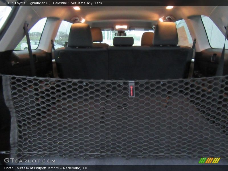 Celestial Silver Metallic / Black 2017 Toyota Highlander LE