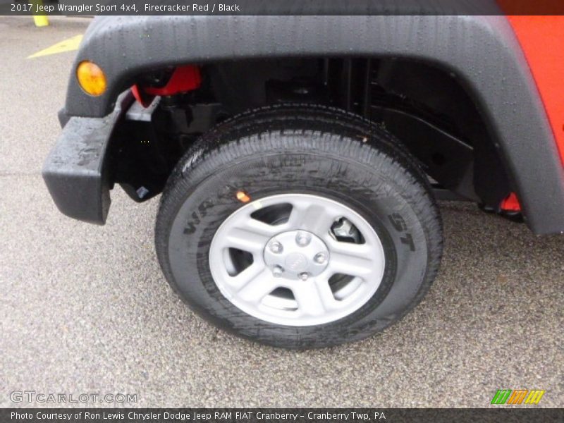 Firecracker Red / Black 2017 Jeep Wrangler Sport 4x4