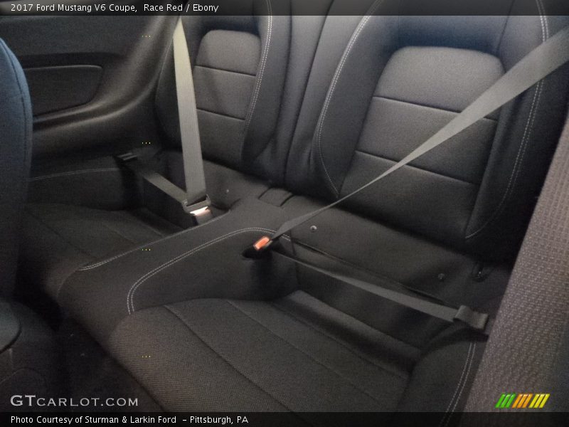 Race Red / Ebony 2017 Ford Mustang V6 Coupe
