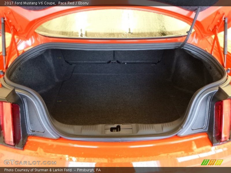 Race Red / Ebony 2017 Ford Mustang V6 Coupe
