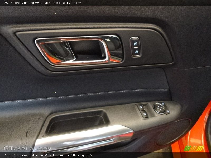 Race Red / Ebony 2017 Ford Mustang V6 Coupe