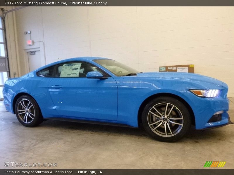  2017 Mustang Ecoboost Coupe Grabber Blue