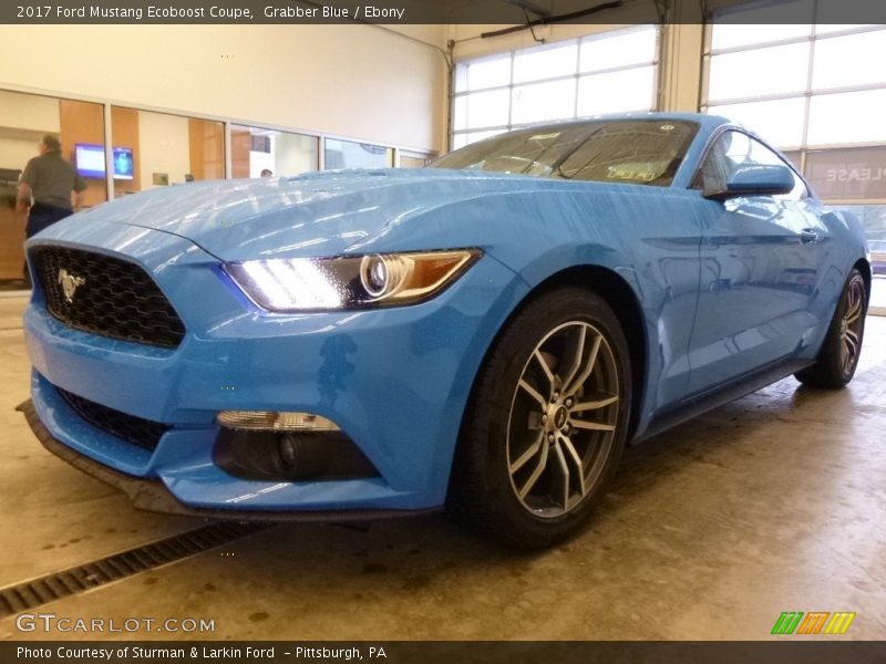 Front 3/4 View of 2017 Mustang Ecoboost Coupe