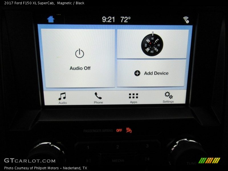 Magnetic / Black 2017 Ford F150 XL SuperCab