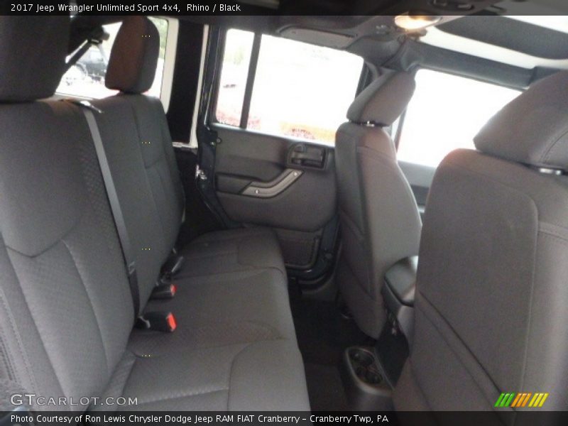 Rhino / Black 2017 Jeep Wrangler Unlimited Sport 4x4