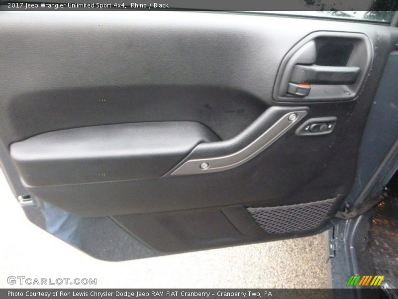 Rhino / Black 2017 Jeep Wrangler Unlimited Sport 4x4