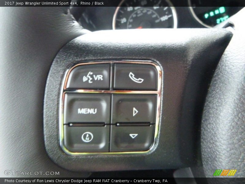 Rhino / Black 2017 Jeep Wrangler Unlimited Sport 4x4
