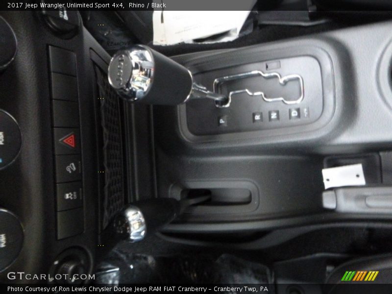 Rhino / Black 2017 Jeep Wrangler Unlimited Sport 4x4