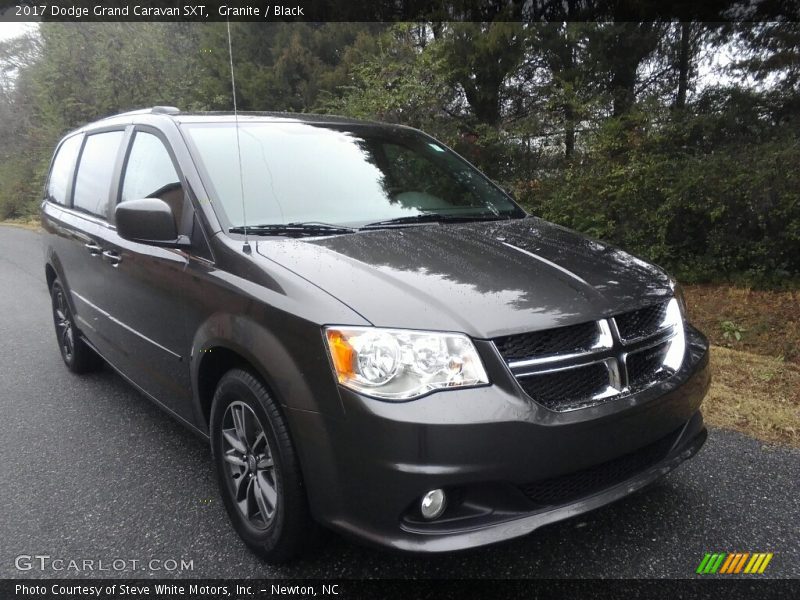 Granite / Black 2017 Dodge Grand Caravan SXT