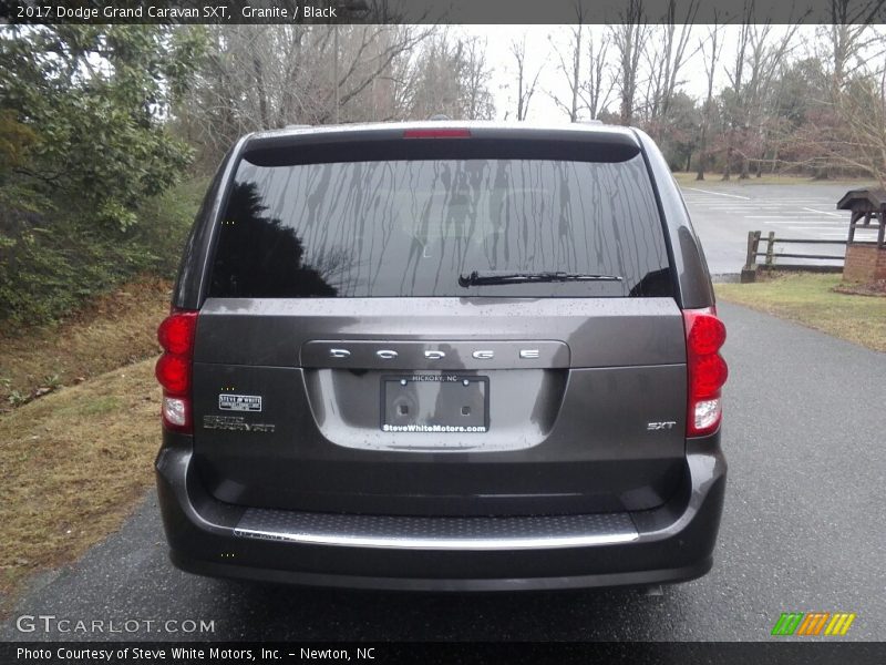 Granite / Black 2017 Dodge Grand Caravan SXT