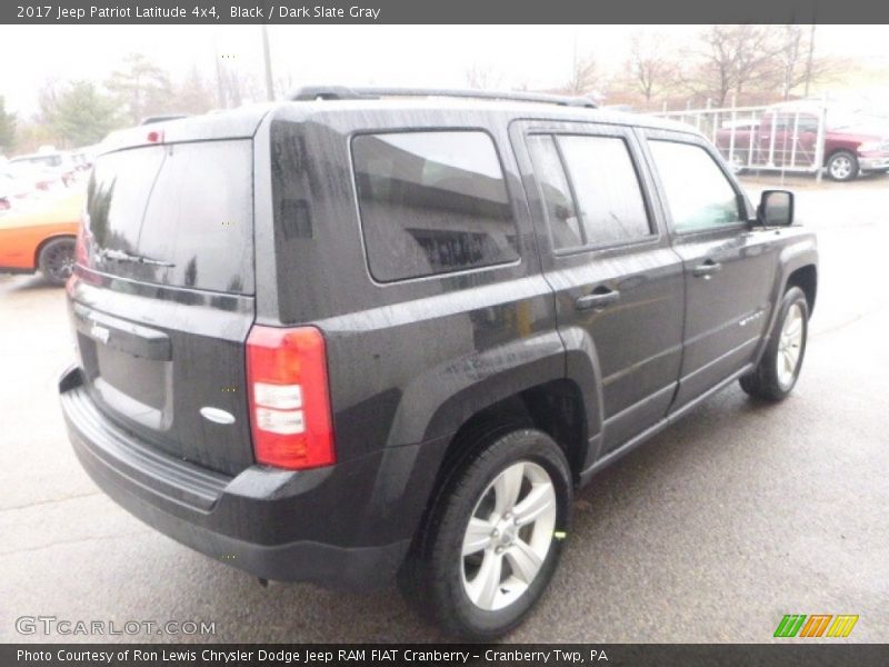 Black / Dark Slate Gray 2017 Jeep Patriot Latitude 4x4