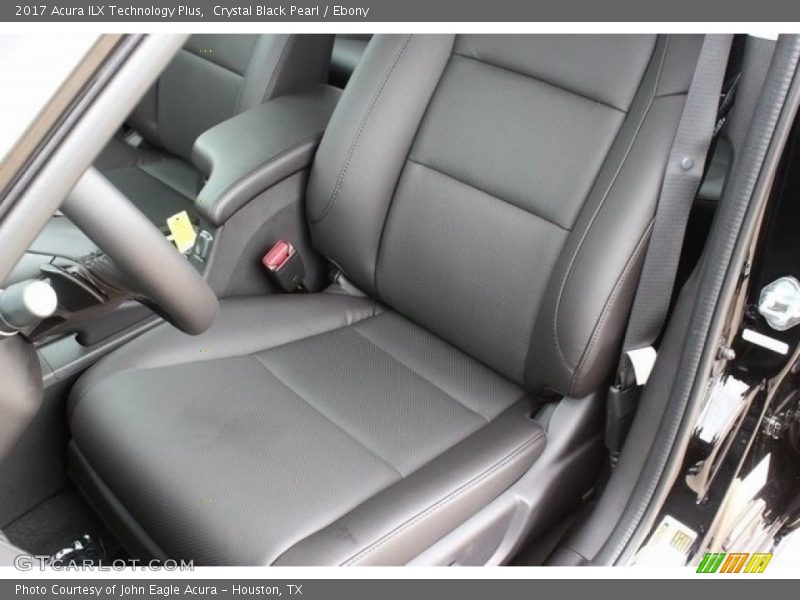 Crystal Black Pearl / Ebony 2017 Acura ILX Technology Plus