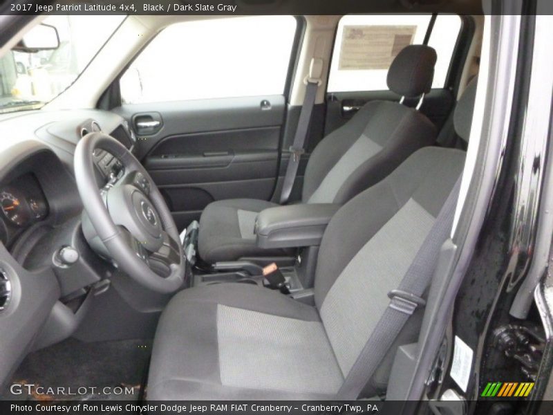 Black / Dark Slate Gray 2017 Jeep Patriot Latitude 4x4