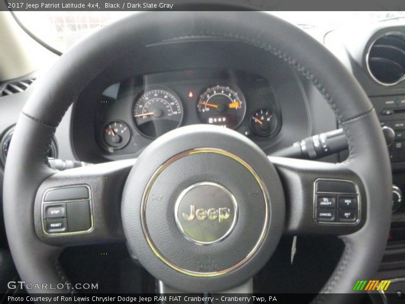 Black / Dark Slate Gray 2017 Jeep Patriot Latitude 4x4