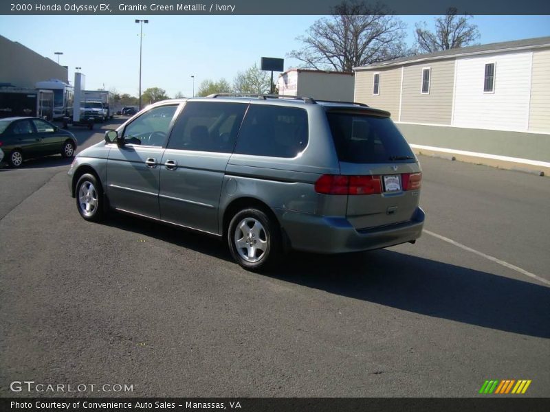 Granite Green Metallic / Ivory 2000 Honda Odyssey EX
