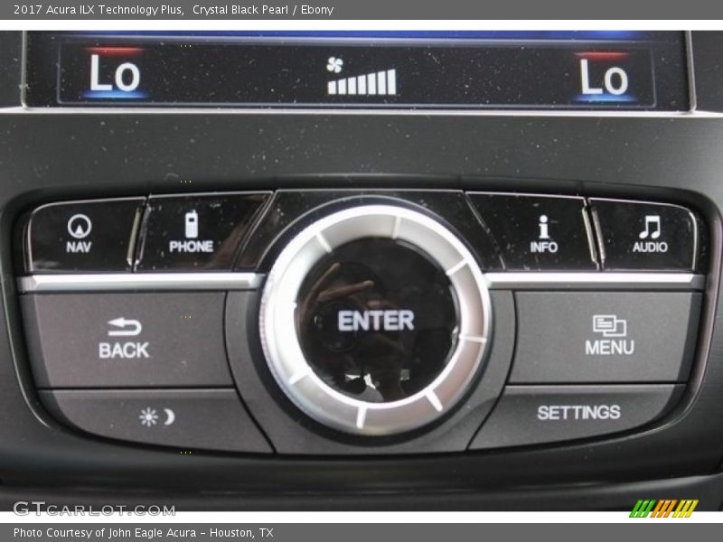 Crystal Black Pearl / Ebony 2017 Acura ILX Technology Plus