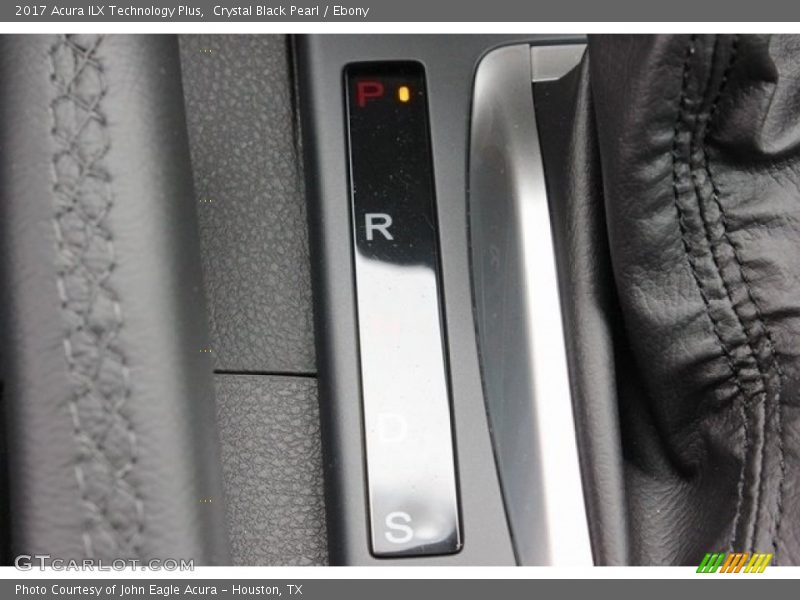 Crystal Black Pearl / Ebony 2017 Acura ILX Technology Plus