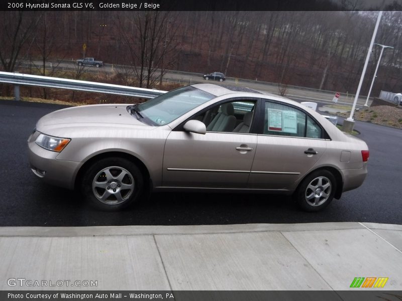 Golden Beige / Beige 2006 Hyundai Sonata GLS V6