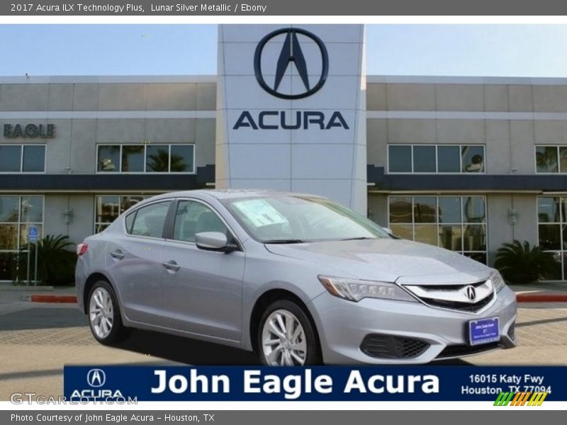 Lunar Silver Metallic / Ebony 2017 Acura ILX Technology Plus