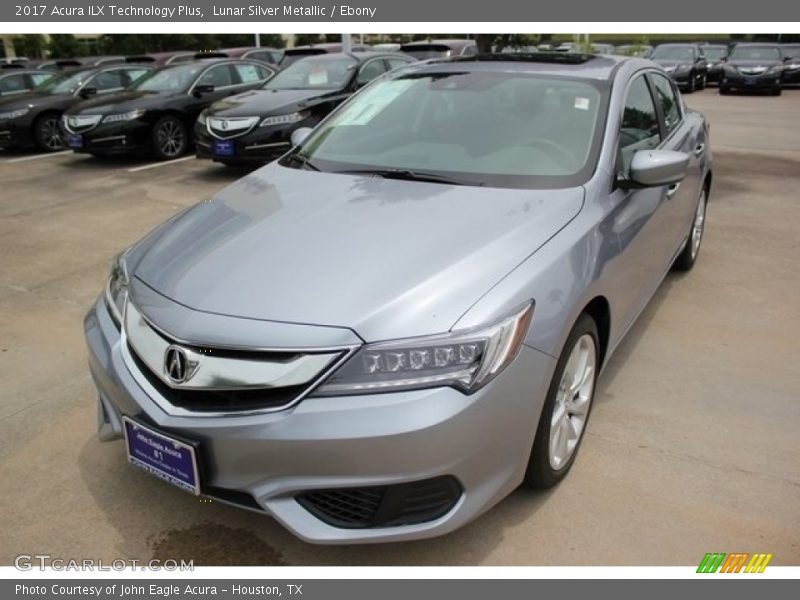 Lunar Silver Metallic / Ebony 2017 Acura ILX Technology Plus