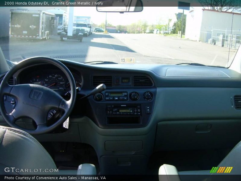 Granite Green Metallic / Ivory 2000 Honda Odyssey EX