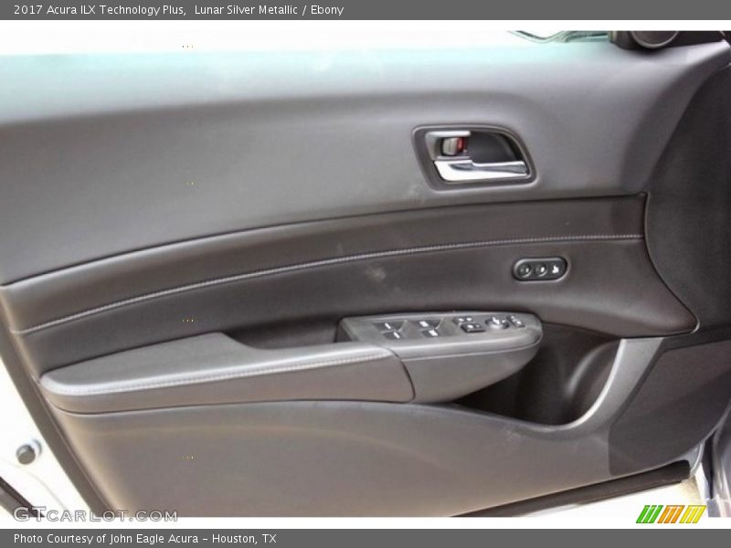 Lunar Silver Metallic / Ebony 2017 Acura ILX Technology Plus