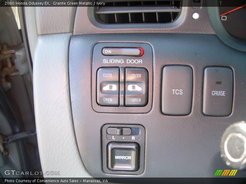 Granite Green Metallic / Ivory 2000 Honda Odyssey EX