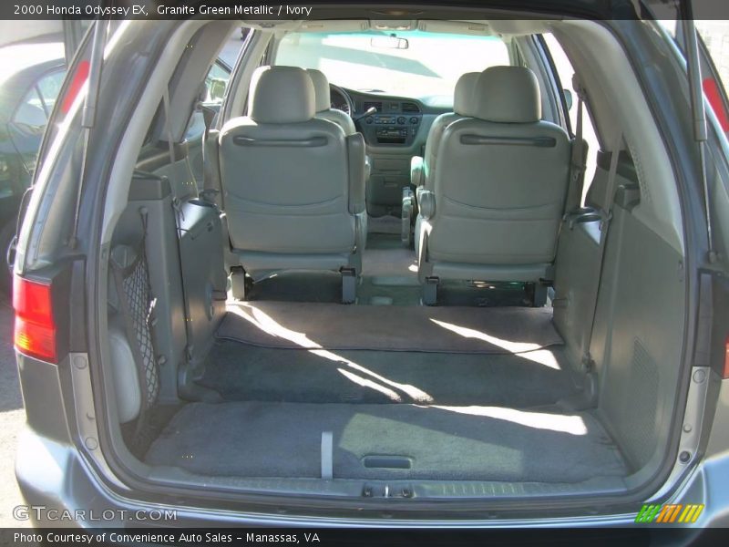 Granite Green Metallic / Ivory 2000 Honda Odyssey EX