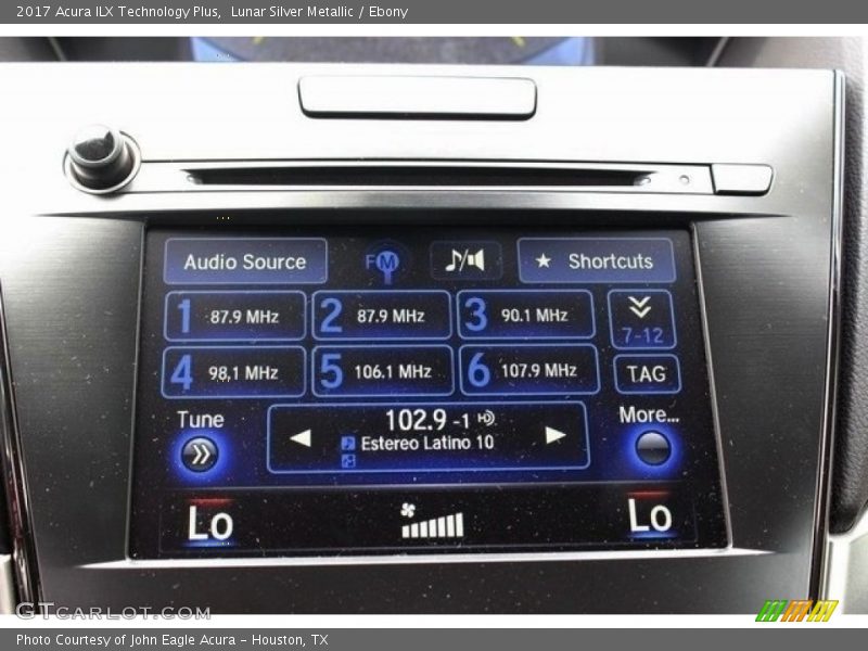Lunar Silver Metallic / Ebony 2017 Acura ILX Technology Plus