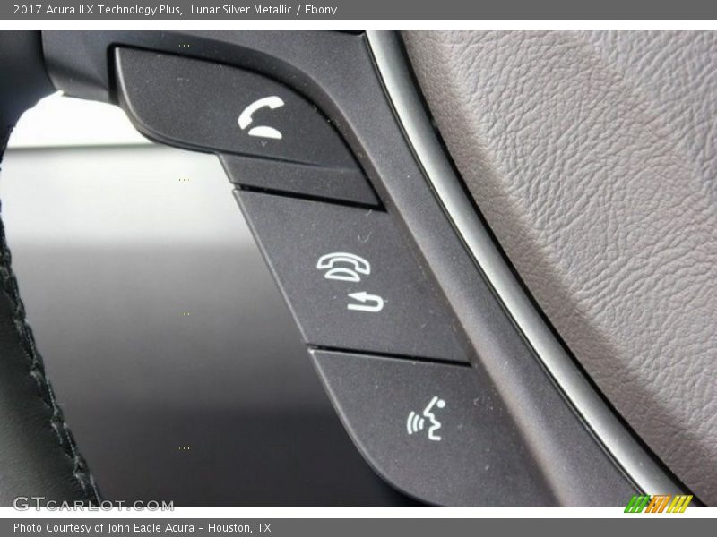 Lunar Silver Metallic / Ebony 2017 Acura ILX Technology Plus