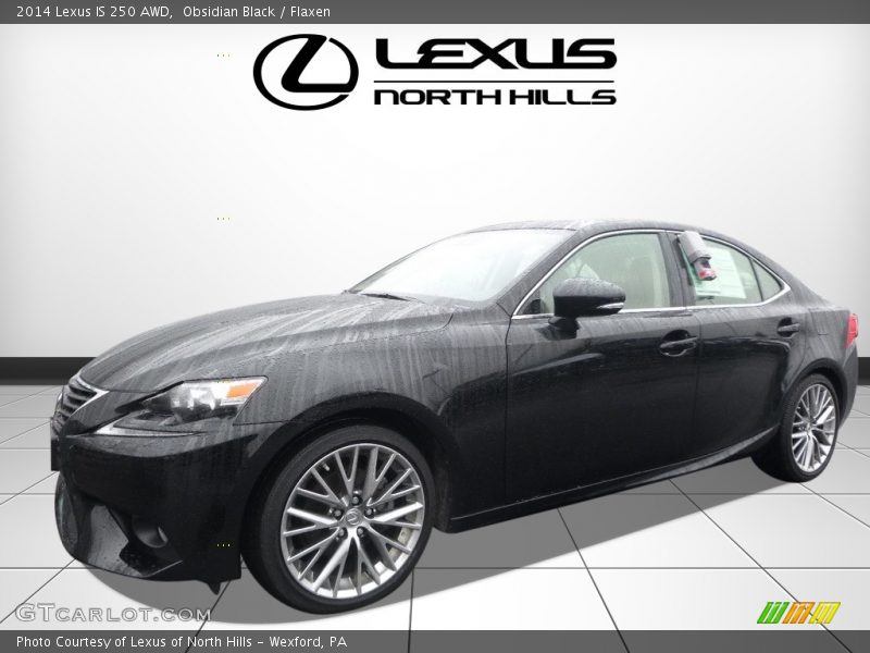 Obsidian Black / Flaxen 2014 Lexus IS 250 AWD