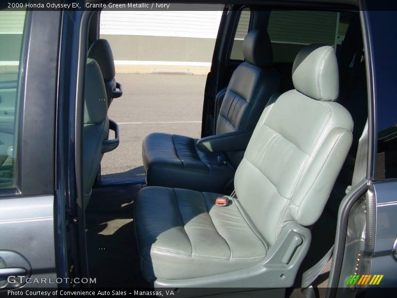 Granite Green Metallic / Ivory 2000 Honda Odyssey EX