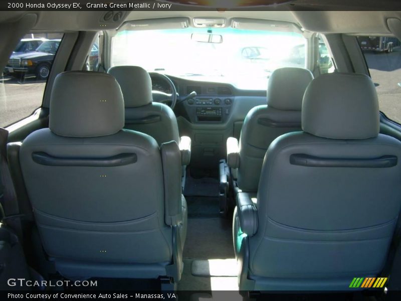 Granite Green Metallic / Ivory 2000 Honda Odyssey EX