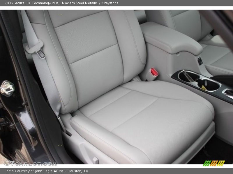Modern Steel Metallic / Graystone 2017 Acura ILX Technology Plus