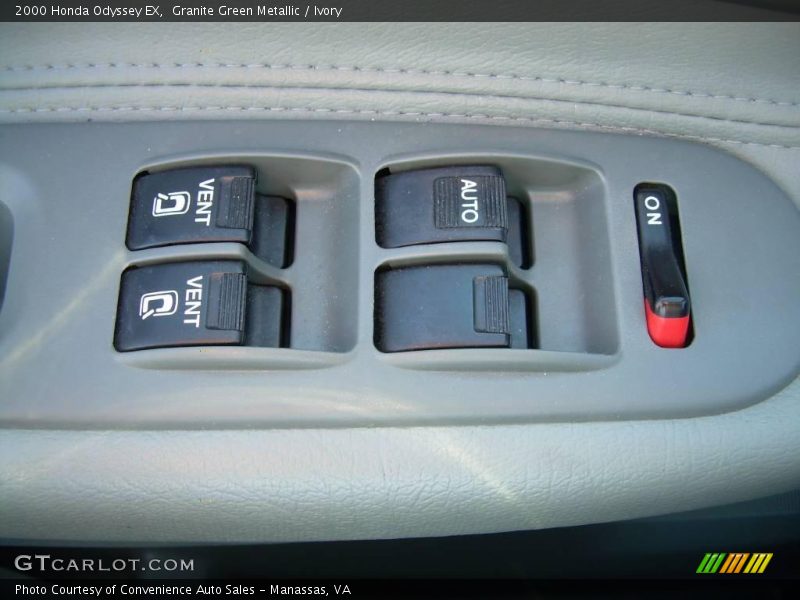 Granite Green Metallic / Ivory 2000 Honda Odyssey EX