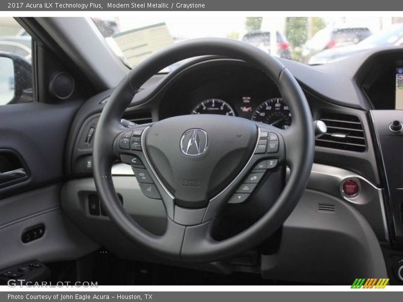 Modern Steel Metallic / Graystone 2017 Acura ILX Technology Plus