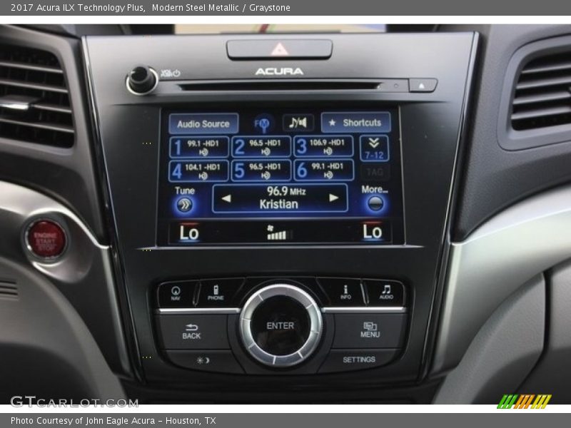 Modern Steel Metallic / Graystone 2017 Acura ILX Technology Plus