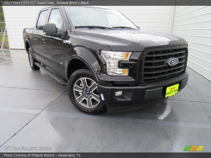 Shadow Black / Black 2017 Ford F150 XLT SuperCrew