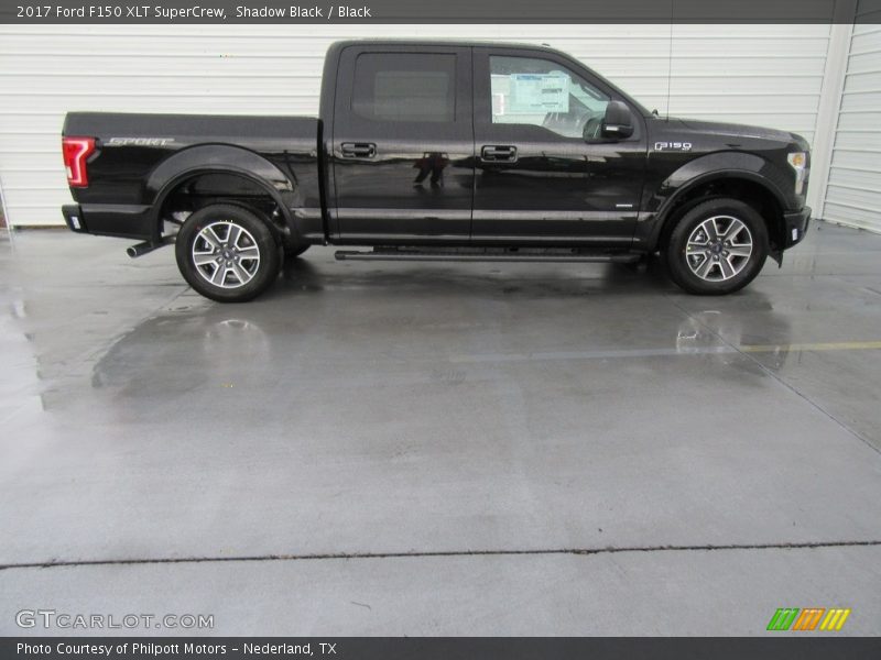 Shadow Black / Black 2017 Ford F150 XLT SuperCrew