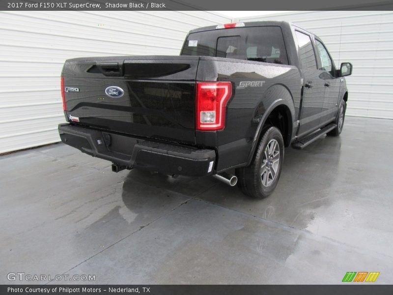 Shadow Black / Black 2017 Ford F150 XLT SuperCrew