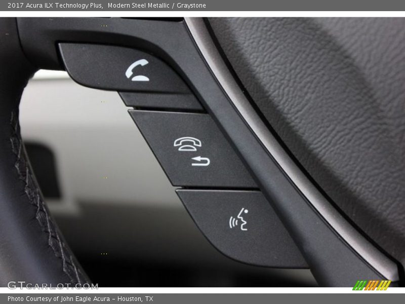 Modern Steel Metallic / Graystone 2017 Acura ILX Technology Plus