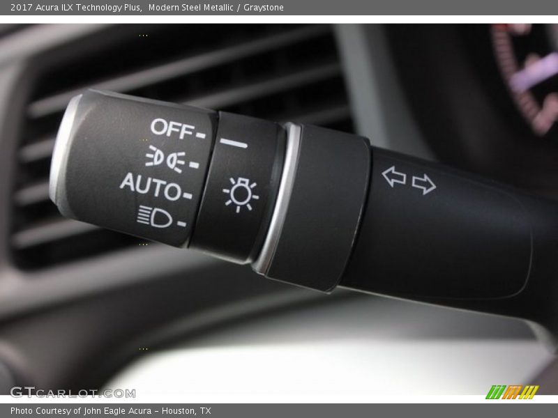 Modern Steel Metallic / Graystone 2017 Acura ILX Technology Plus