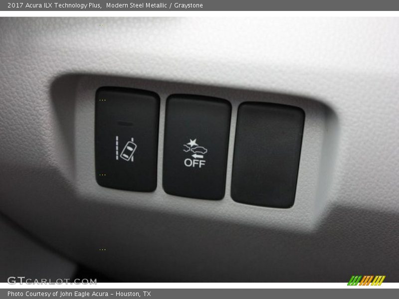 Modern Steel Metallic / Graystone 2017 Acura ILX Technology Plus