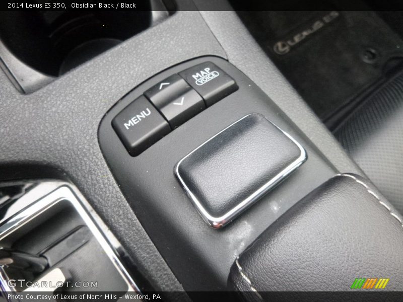 Obsidian Black / Black 2014 Lexus ES 350