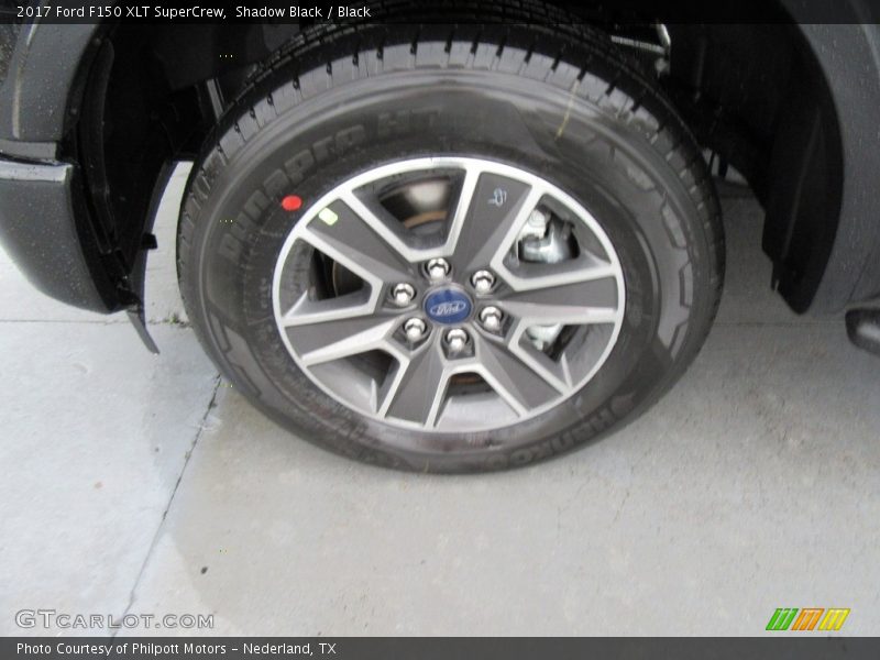 Shadow Black / Black 2017 Ford F150 XLT SuperCrew