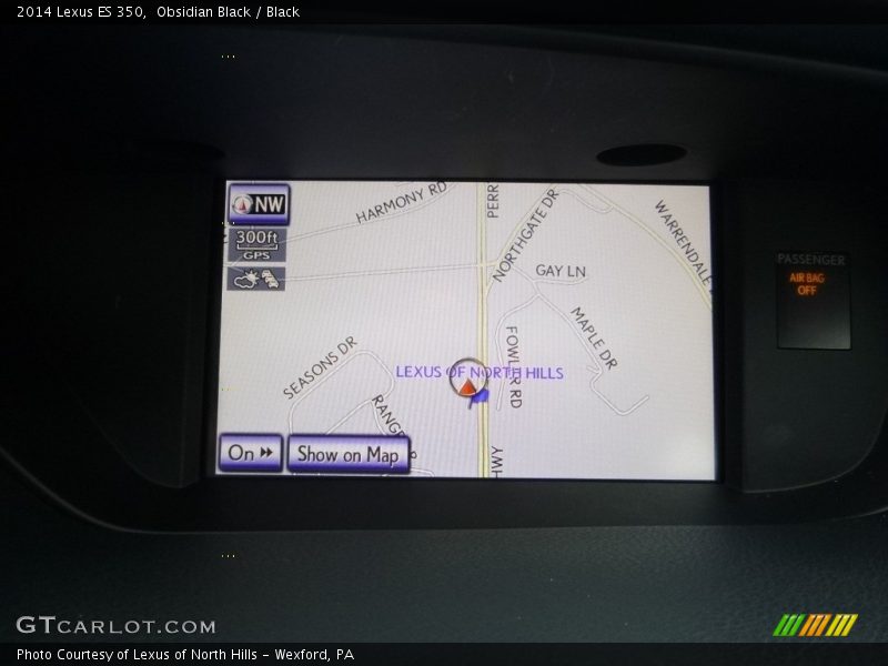 Obsidian Black / Black 2014 Lexus ES 350