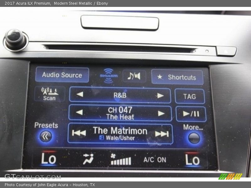 Modern Steel Metallic / Ebony 2017 Acura ILX Premium