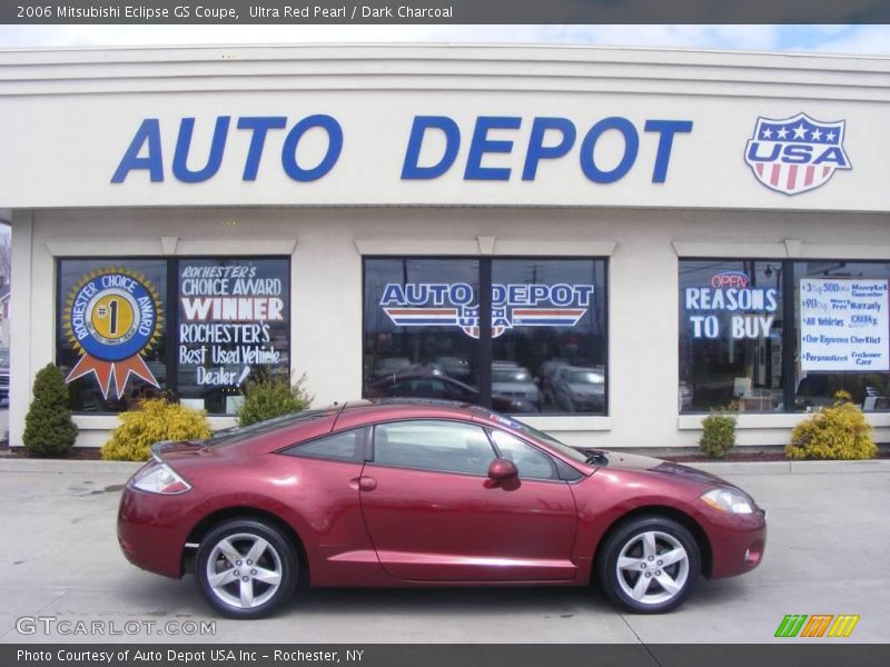 Ultra Red Pearl / Dark Charcoal 2006 Mitsubishi Eclipse GS Coupe