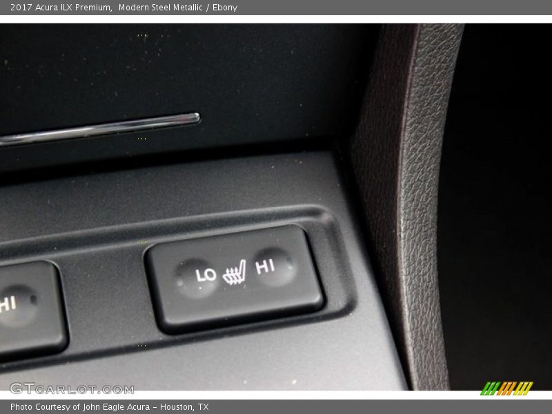 Modern Steel Metallic / Ebony 2017 Acura ILX Premium